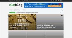 Desktop Screenshot of mlmblog.net